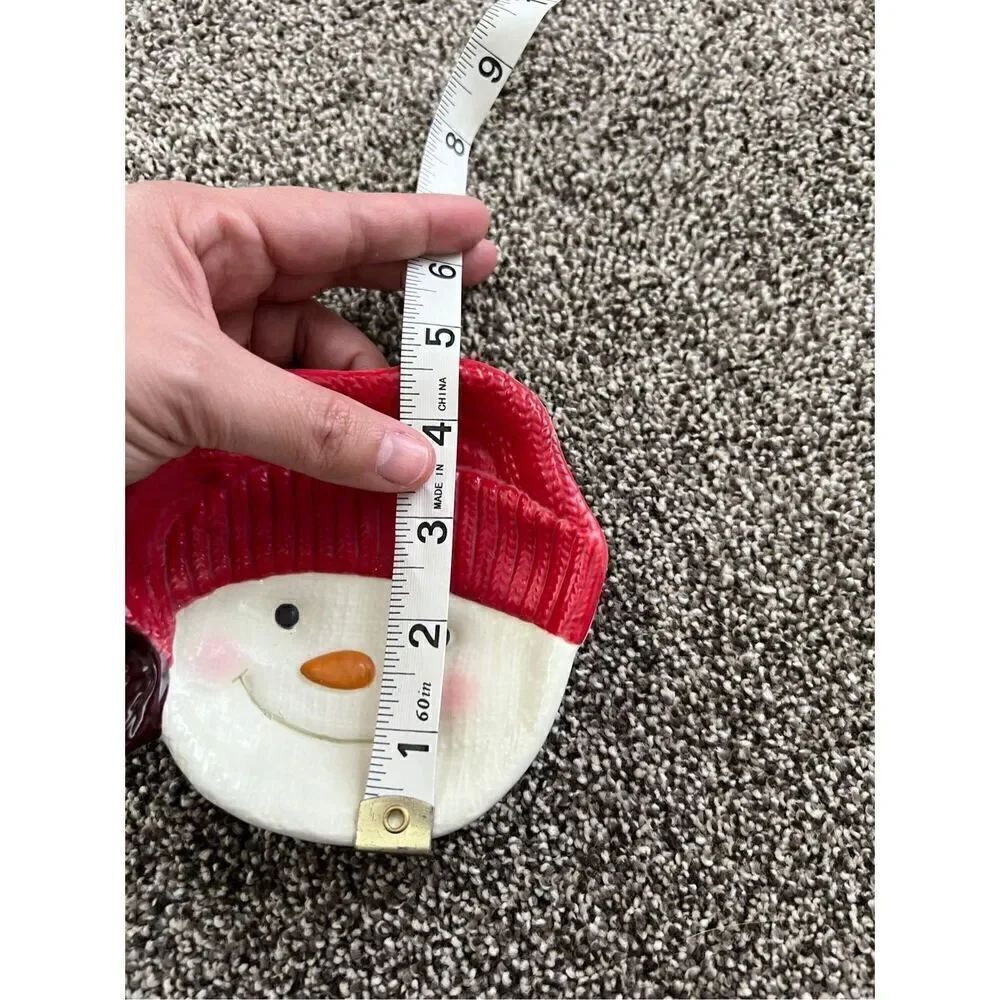 Hallmark snowman plate - Picture 5 of 5